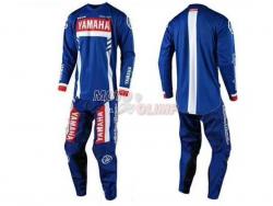 Комплект Yamaha (Troy Lee Designs) штаны и джерси для мотокросса (синий)
