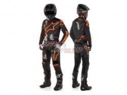 Кроссовый костюм Alpinestars, оранжевый (р.L) штаны и джерси для мотокросса