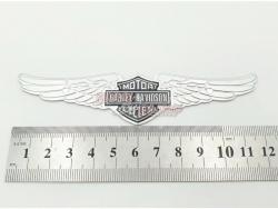 Шильдик на бензобак (эмблема) Harley-Davidson, крылья (120*30мм)